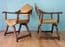 Antique oak dining chairs (set of 4)